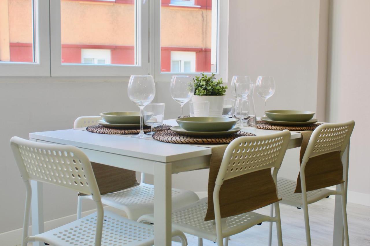 Ferienwohnung Moderno Apartamento En El Centro De Coruna A Coruña Exterior foto