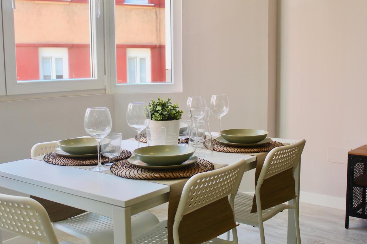 Ferienwohnung Moderno Apartamento En El Centro De Coruna A Coruña Exterior foto
